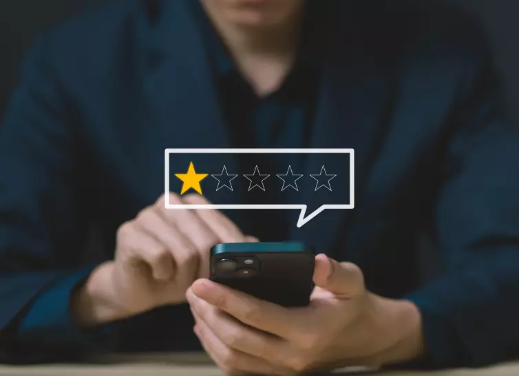 Customer Review Experience Dissatisfied Selection of 1-star rating reviews.